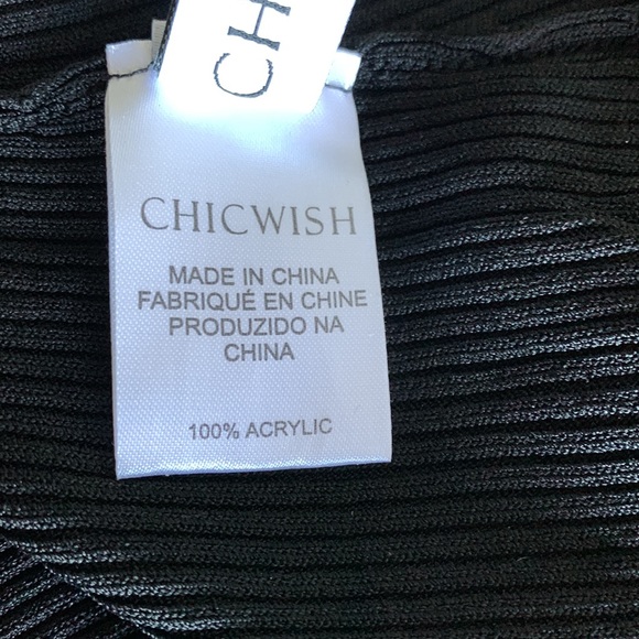 CHICWISH. Black. Cami dress. - Picture 3 of 7